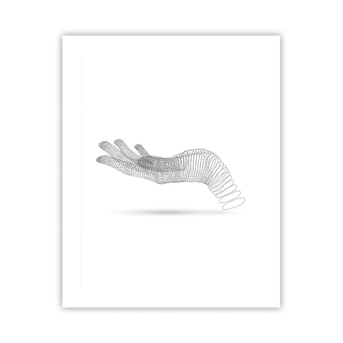 Póster - Mano elástica - 40x50 cm
