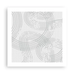 Póster - No hay camino recto - 50x50 cm