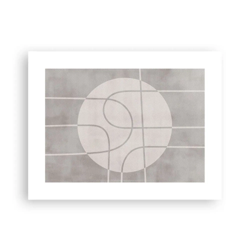 Póster - Circular y rectilíneo - 40x30 cm