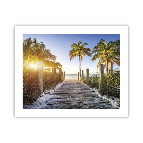 Póster - Directo al paraíso - 50x40 cm