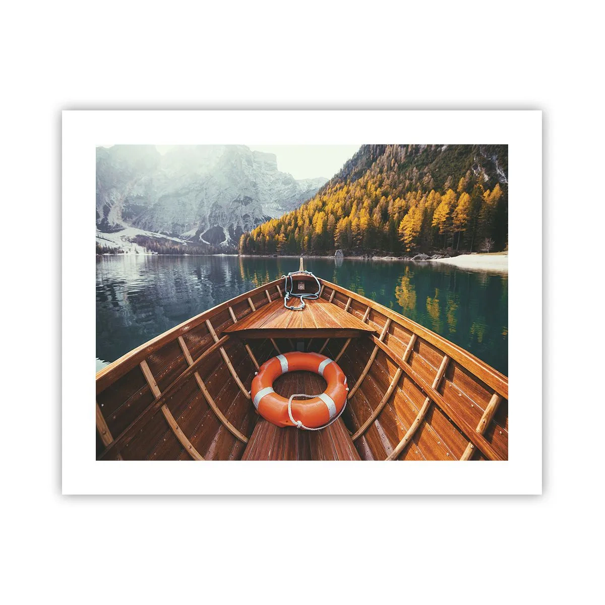 Póster - Viaje a la montaña - 50x40 cm