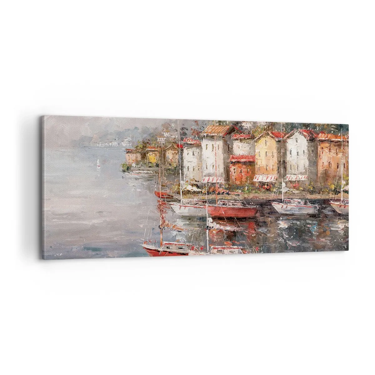 Cuadro sobre lienzo - Impresión de Imagen - Un refugio romántico - 100x40 cm