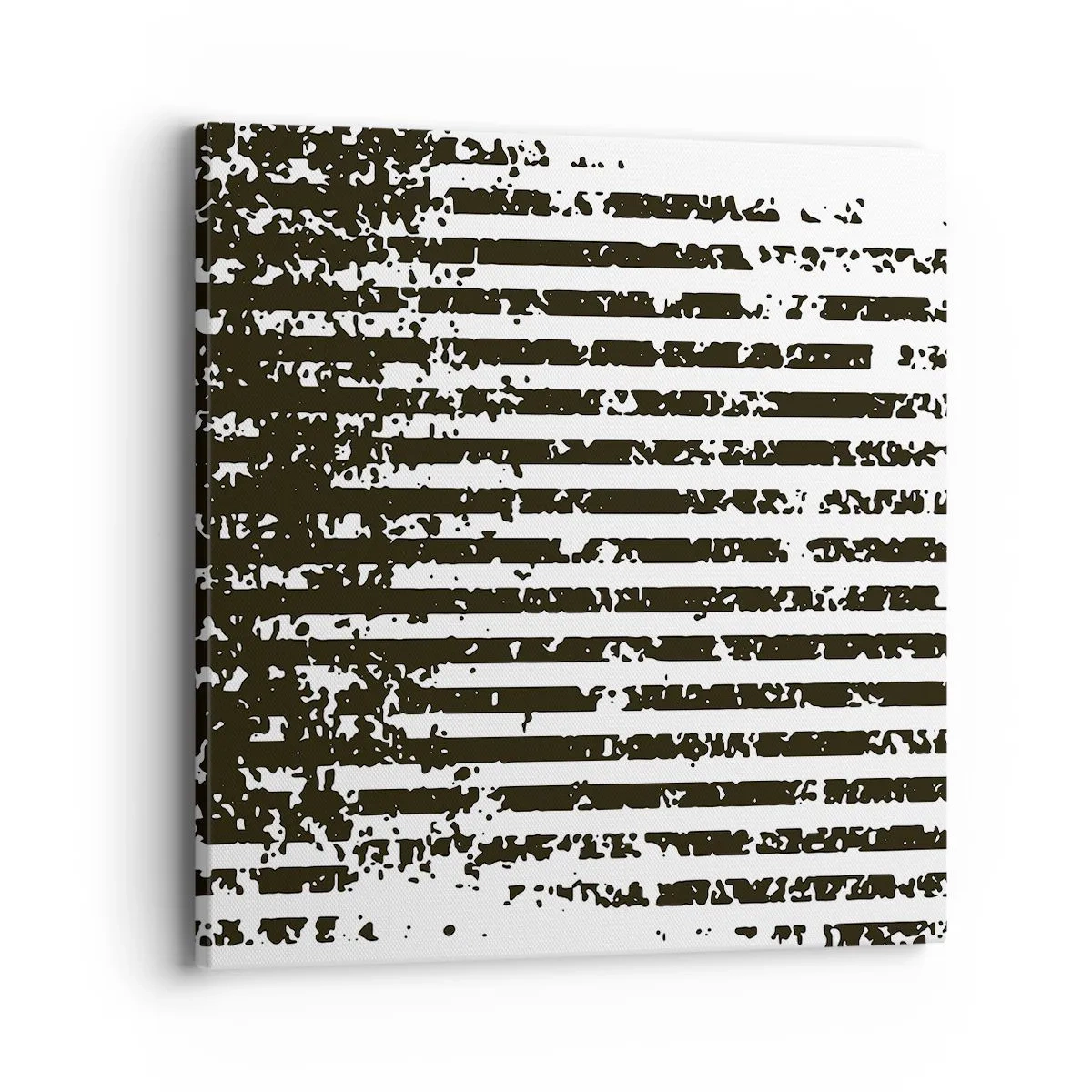 Cuadro sobre lienzo - Impresión de Imagen - Ritmo y ruido - 40x40 cm