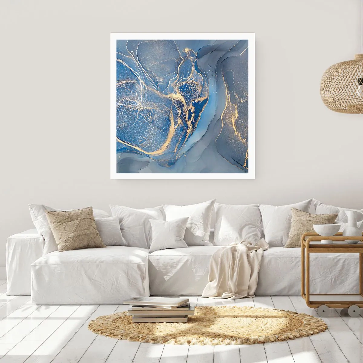 Póster - Polvo de oro - 30x30 cm