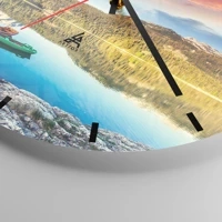 Esfera sin numeración, con rayas