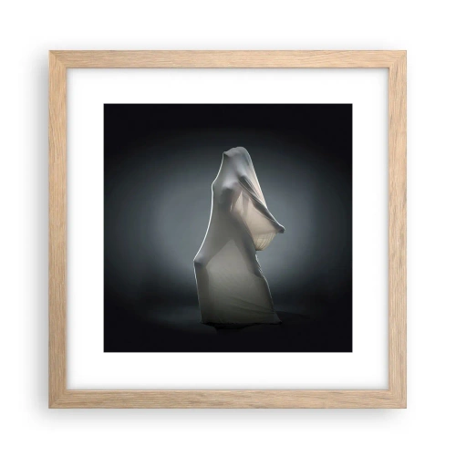 Póster en marco roble claro - Deseos ocultos - 30x30 cm