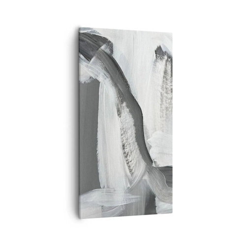 Cuadro sobre lienzo - Impresión de Imagen - Con movimientos decididos - 55x100 cm