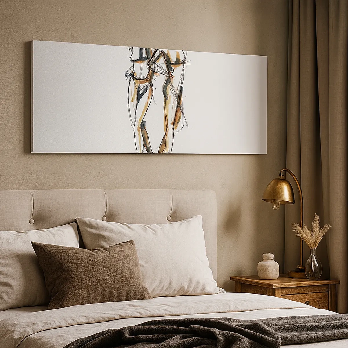 Cuadro sobre lienzo - Impresión de Imagen - Un estudio sobre el encanto - 30x30 cm