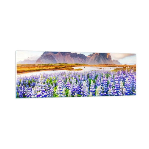 Cuadro sobre vidrio - Impresiones sobre Vidrio - La fuerza y la severidad junto a la dulzura - 90x30 cm