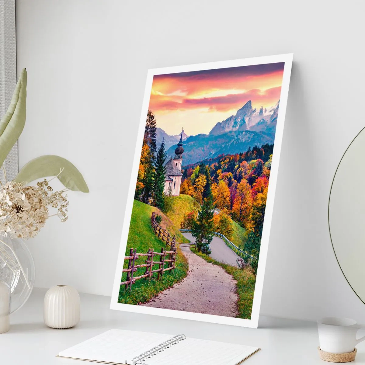 Póster - Paisaje como una pintura - 40x50 cm