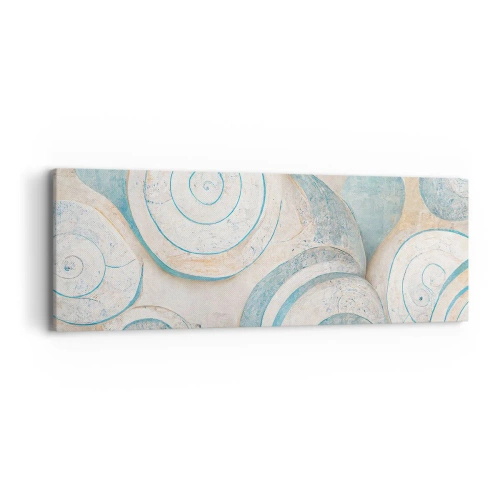 Cuadro sobre lienzo - Impresión de Imagen - ¿Qué esconden en su interior? - 90x30 cm