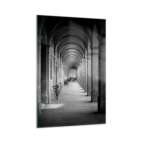 Cuadro sobre vidrio - Impresiones sobre Vidrio - Resguardo bajo los arcos - 80x120 cm