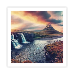 Póster - En la majestuosidad de la naturaleza - 60x60 cm