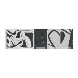 Muestra de fotomural Premium Sand - Juego abstracto en un laberinto - bohemia, Minimalismo, Pedazo - 100x30 cm