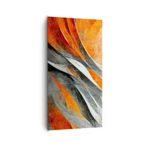 Cuadro sobre lienzo - Impresión de Imagen - Calor y frío - 65x120 cm