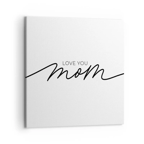 Cuadro sobre lienzo - Impresión de Imagen - Gran emoción - 50x50 cm