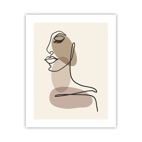 Póster - Una línea de hermosura - 40x50 cm