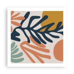 Póster - Mares de coral - 60x60 cm