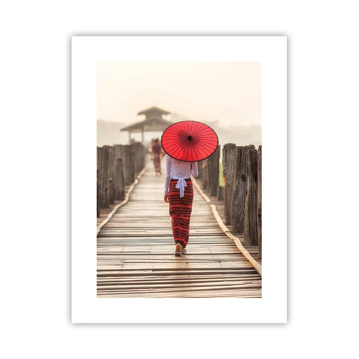 Póster - En un viejo puente - 30x40 cm