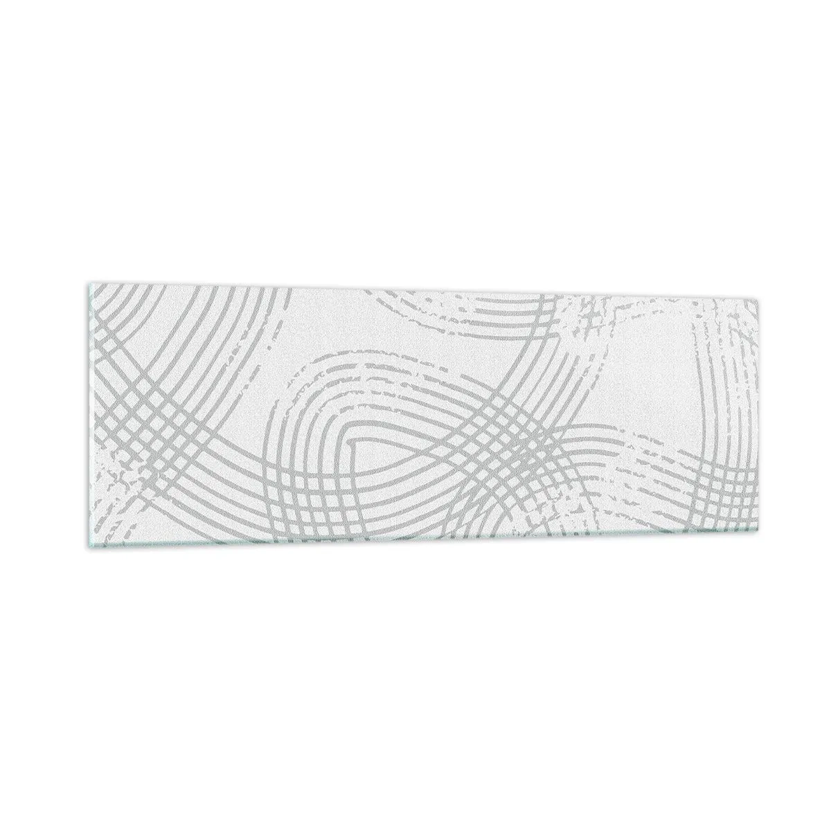 Cuadro sobre vidrio - Impresiones sobre Vidrio - No hay camino recto - 90x30 cm