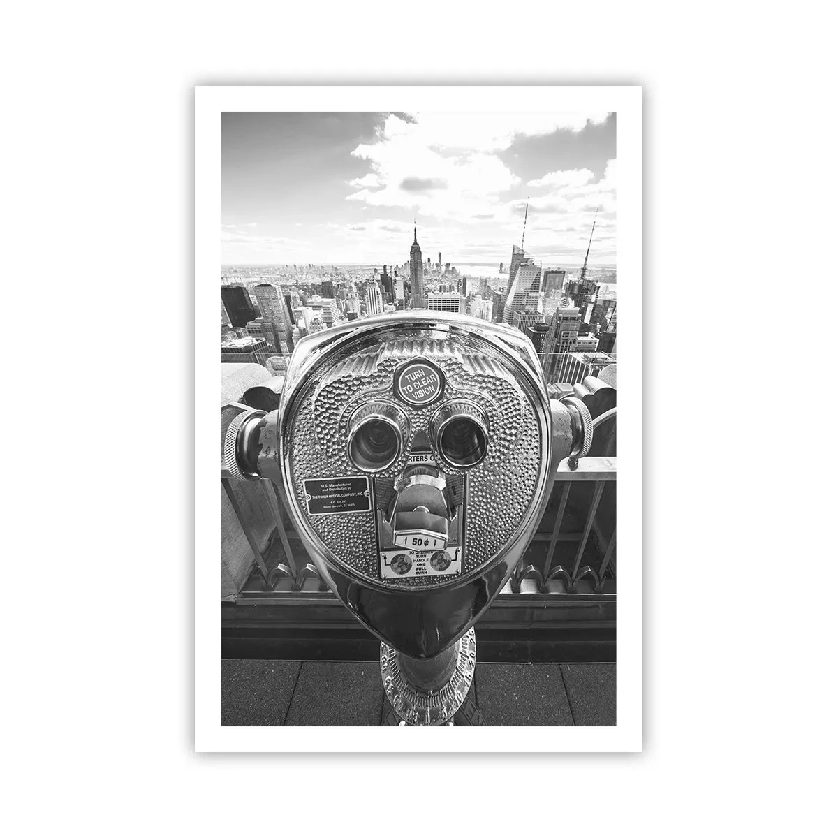 Póster - Sobre la ciudad - 61x91 cm