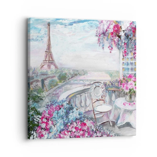 Cuadro sobre lienzo - Impresión de Imagen - Mayo mágico en París - 30x30 cm