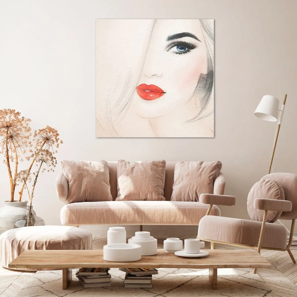 Cuadro sobre lienzo - Impresión de Imagen - Hipnotiza y embriaga - 50x50 cm