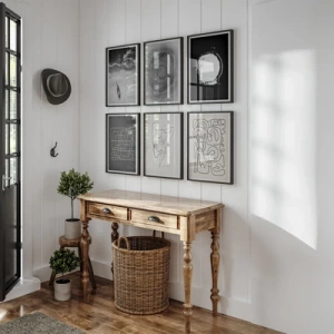 Scandinavian entrance - Inspiración para el recibidor