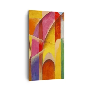 Cuadro sobre lienzo - Impresión de Imagen - Catedral del sol - 45x80 cm