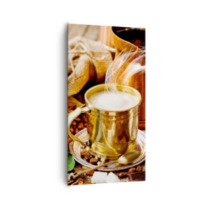 Cuadro sobre lienzo - Impresión de Imagen - Que tengas un buen día - 65x120 cm