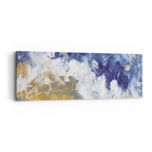 Cuadro sobre lienzo - Impresión de Imagen - Danza de los elementos - 90x30 cm