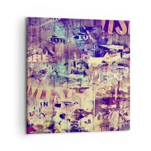 Cuadro sobre lienzo - Impresión de Imagen - Y eso es todo lo que quedará - 50x50 cm