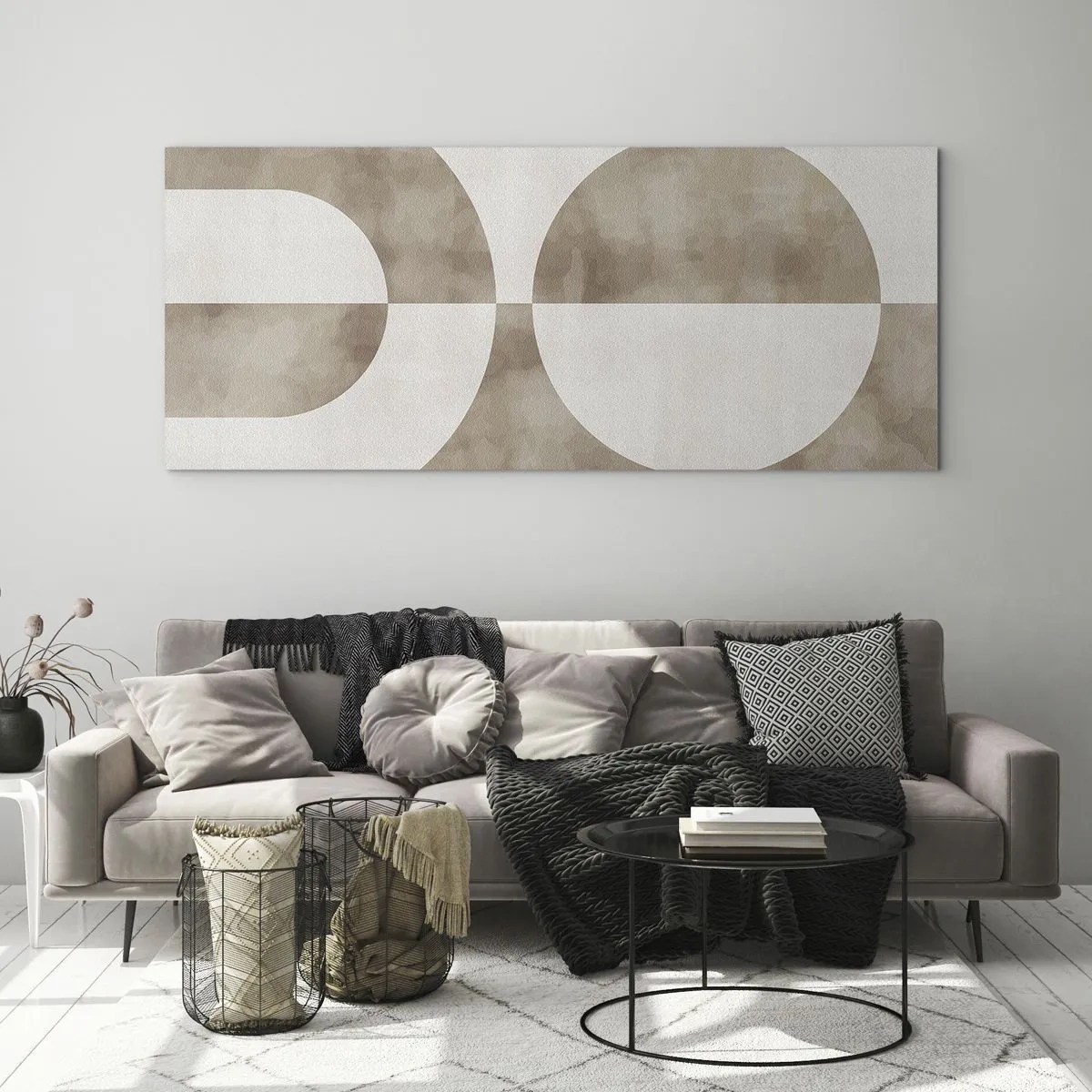 Cuadro sobre vidrio - Impresiones sobre Vidrio - Similitudes y diferencias - 100x40 cm
