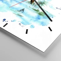 Esfera sin numeración, con rayas