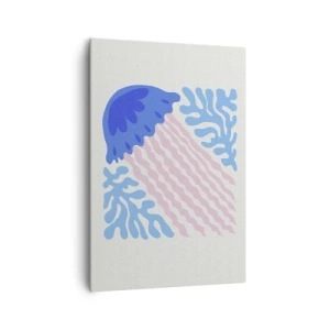 Cuadro sobre lienzo - Impresión de Imagen - Como de otro mundo - 70x100 cm