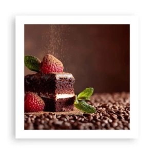 Póster - La vida es dulce - 50x50 cm