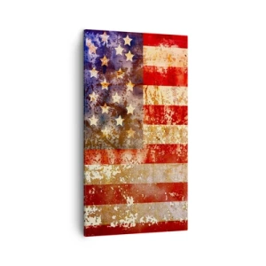 Cuadro sobre lienzo - Impresión de Imagen - La gloria no pasa - 45x80 cm