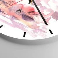 Esfera sin numeración, con rayas