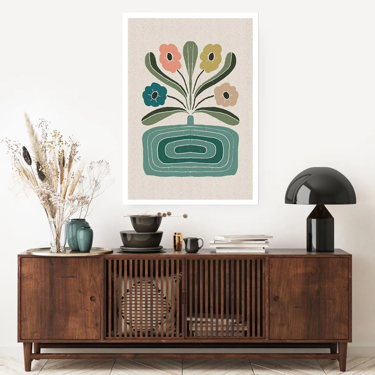 Póster - Ramo simétrico - 40x50 cm