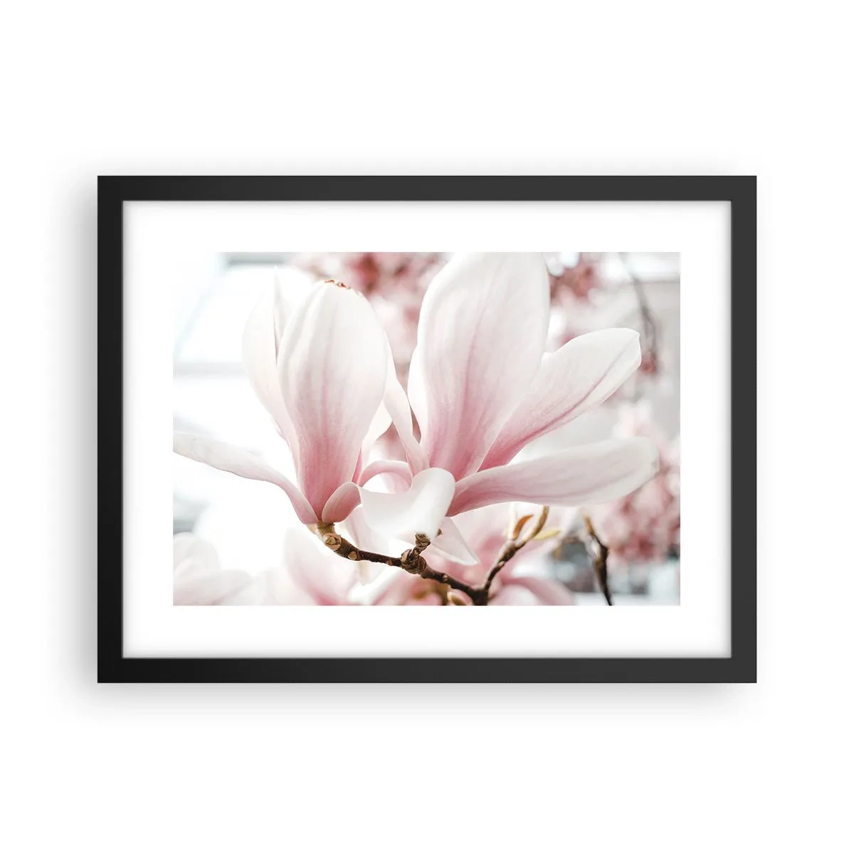 Póster en marco negro - Inmensidad de la ternura - 40x30 cm