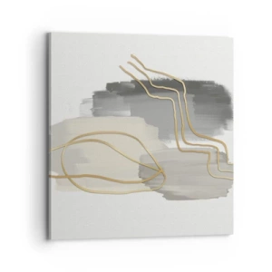 Cuadro sobre lienzo - Impresión de Imagen - Persistencia y movimiento - 70x70 cm