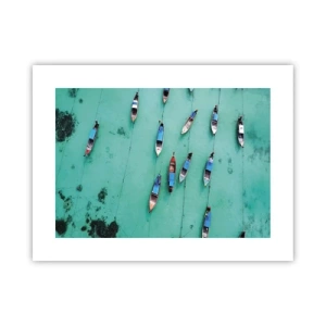 Póster - En alegre espera - 40x30 cm