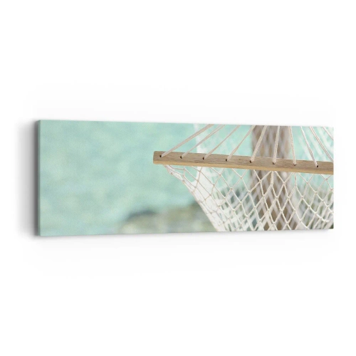 Cuadro sobre lienzo - Impresión de Imagen - Momento de relax - 90x30 cm