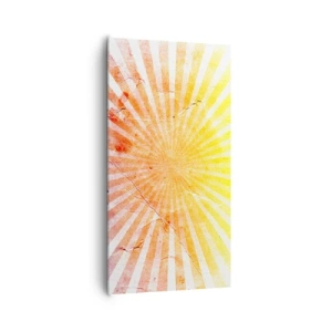 Cuadro sobre lienzo - Impresión de Imagen - Renacer del sol - 65x120 cm