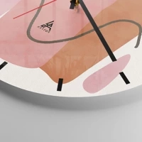 Esfera sin numeración, con rayas