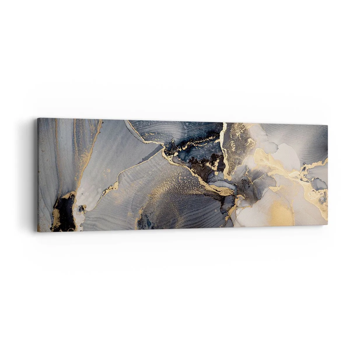 Cuadro sobre lienzo - Impresión de Imagen - La vida de una piedra - 90x30 cm