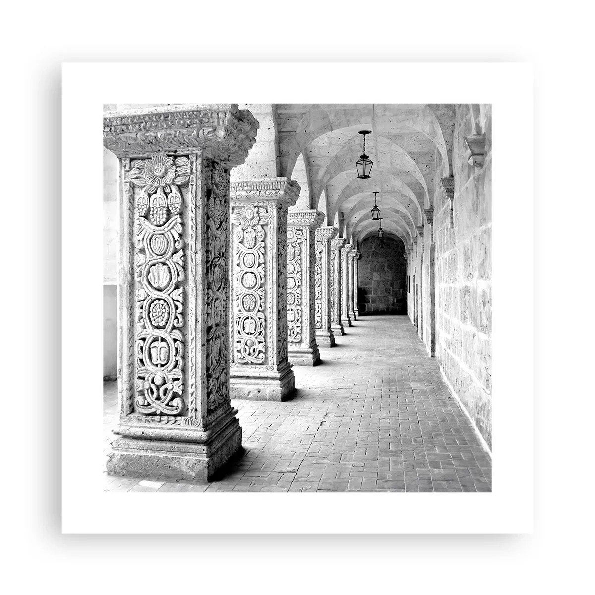 Póster - ¿Y adónde nos llevará...? - 40x40 cm