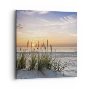 Cuadro sobre lienzo - Impresión de Imagen - Mira, piensa, siente - 30x30 cm