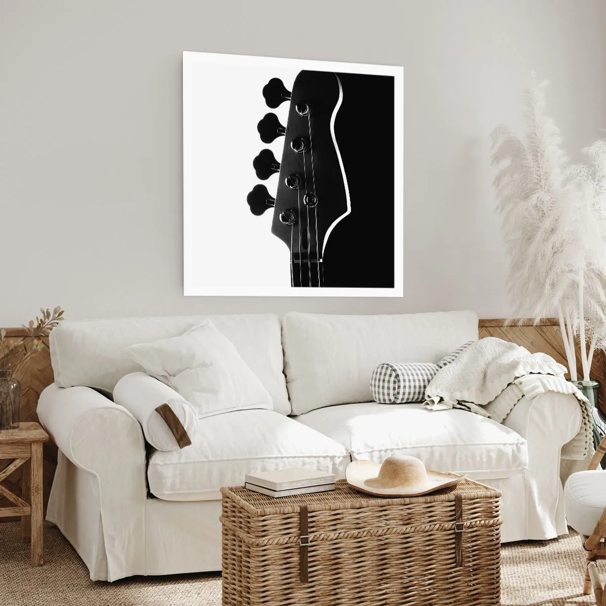 Póster - Silencio musical  - 40x40 cm