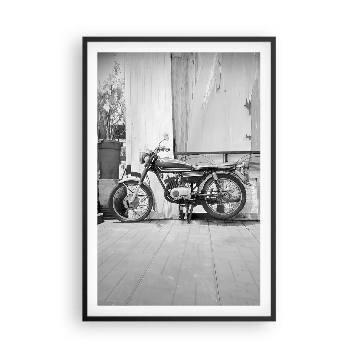 Póster en marco negro - Los clásicos por encima de todo - 61x91 cm
